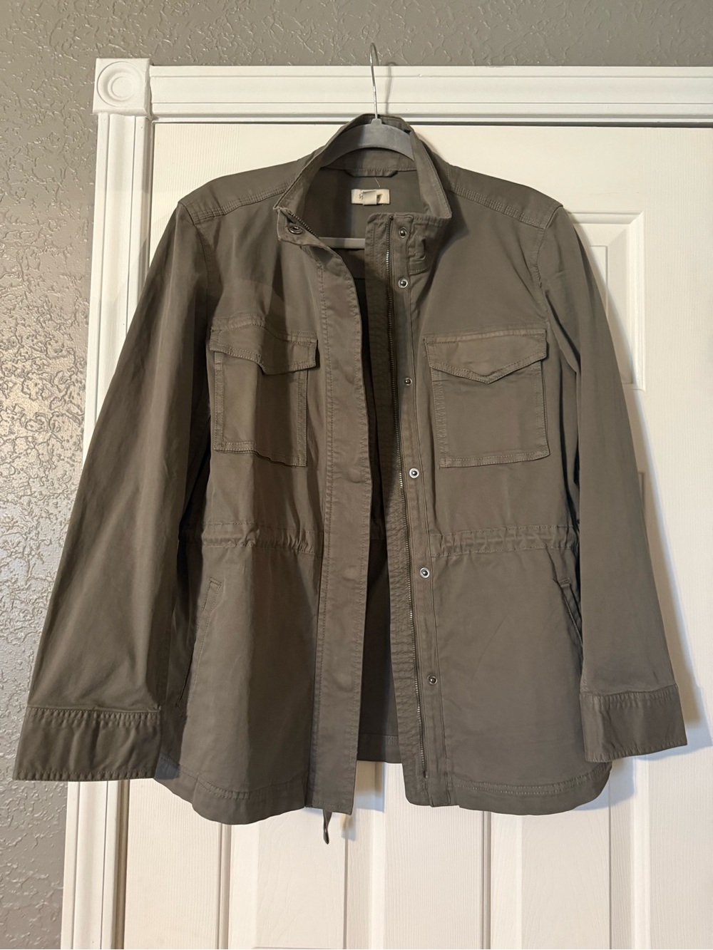 Style & Co. Olive Green Utility Jacket - Picture 2 of 6